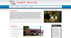 Desktop Screenshot of campbell-brown.com
